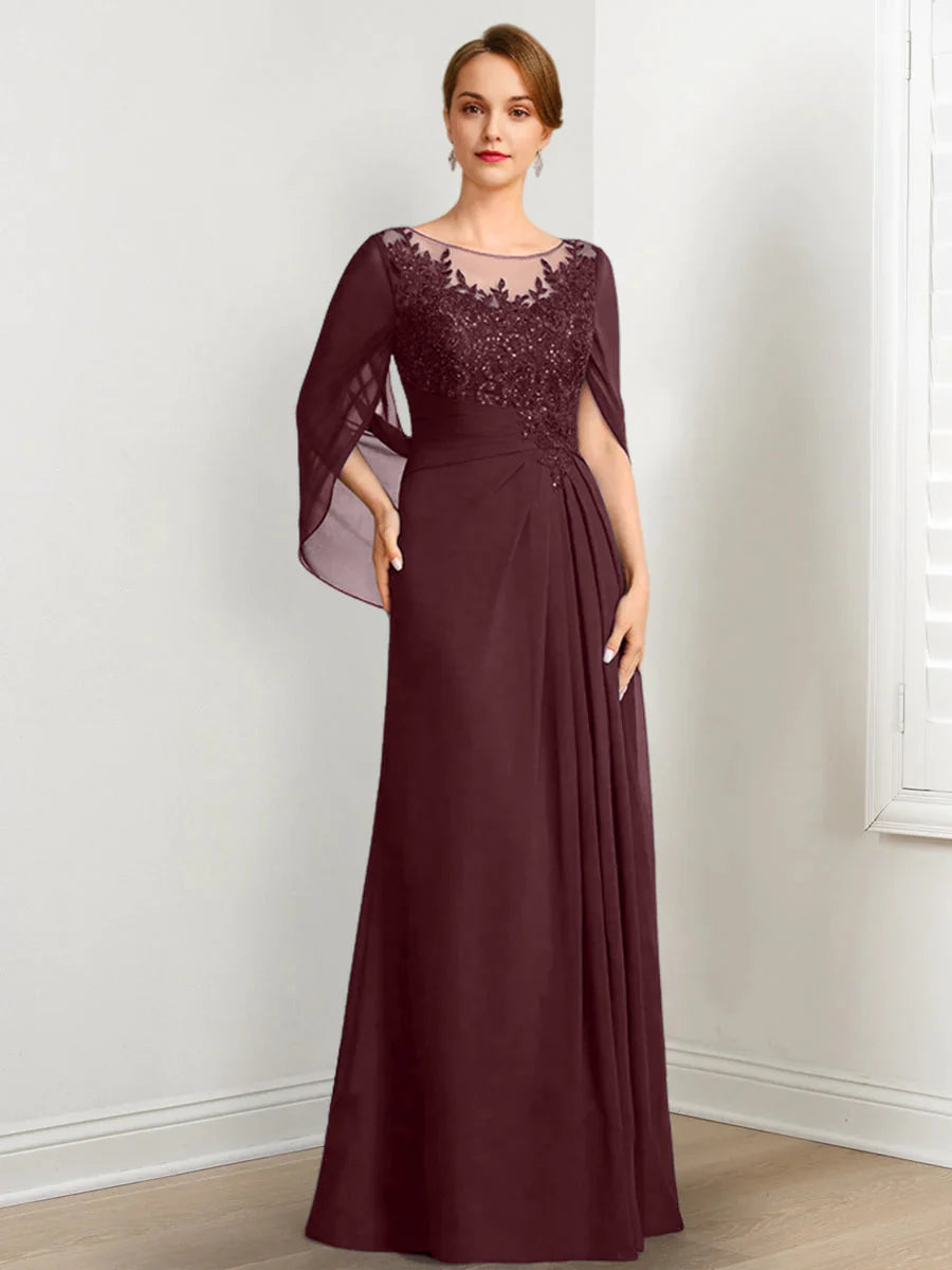 A-Line/Princess Mother Of The Bride Dresses With Applique