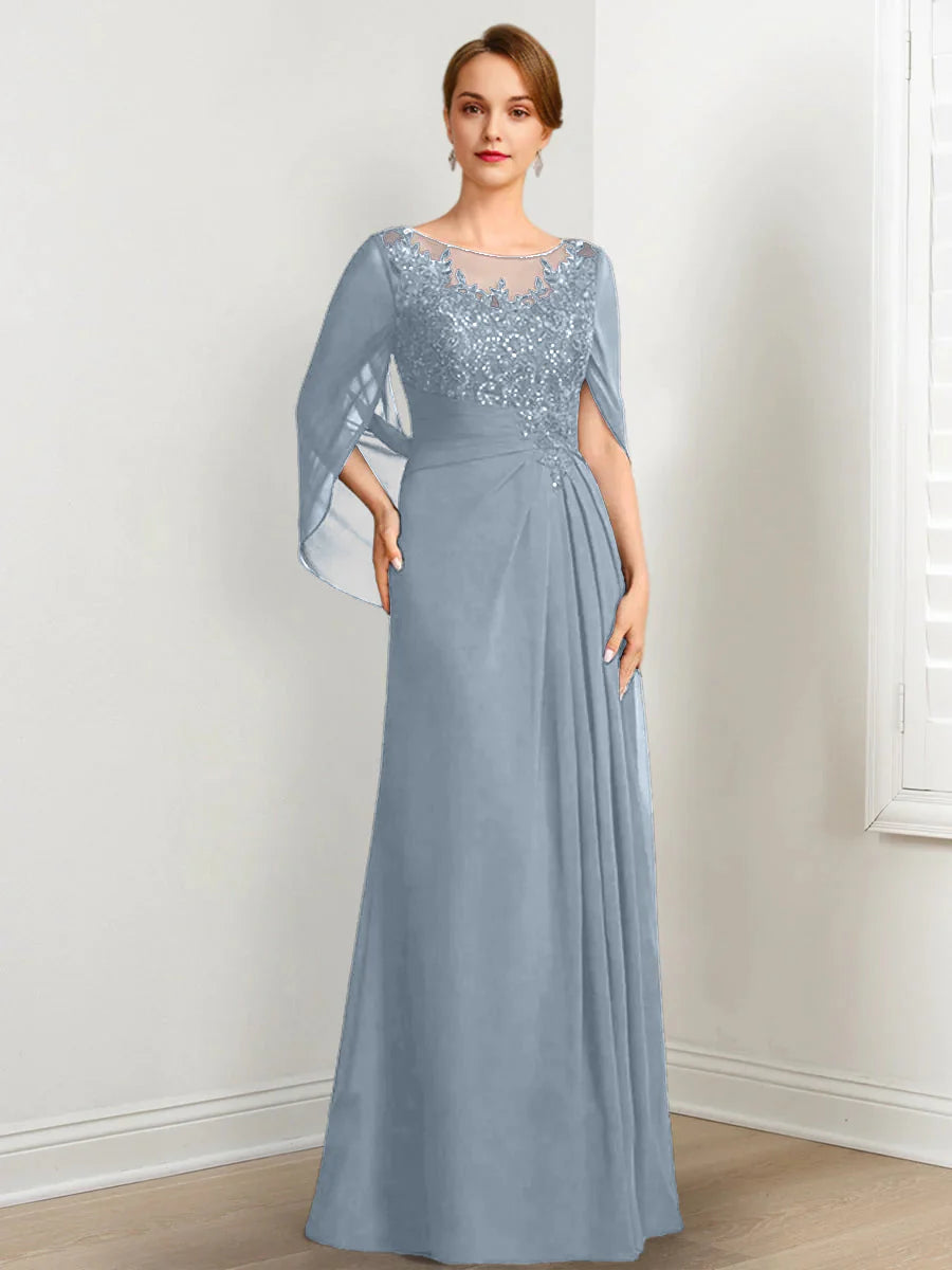 A-Line/Princess Mother Of The Bride Dresses With Applique