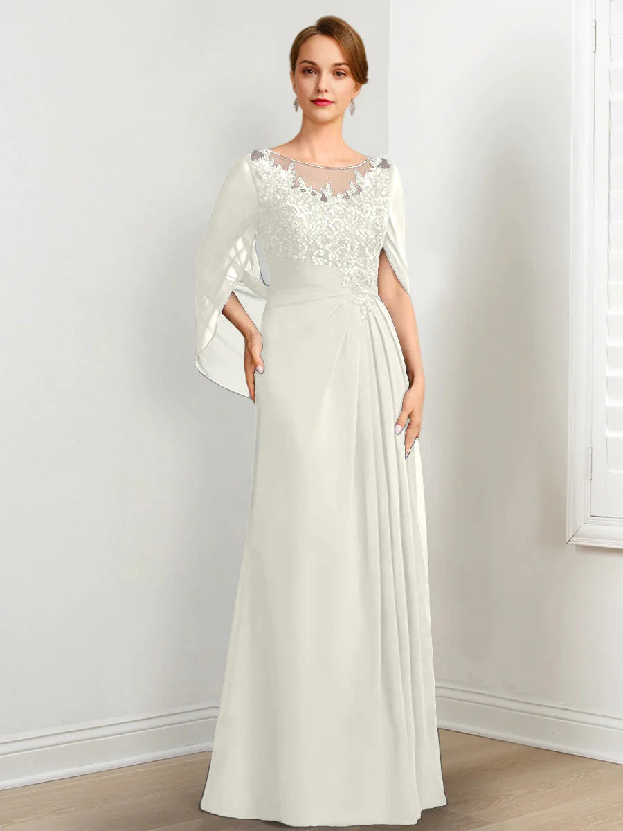 A-Line/Princess Mother Of The Bride Dresses With Applique