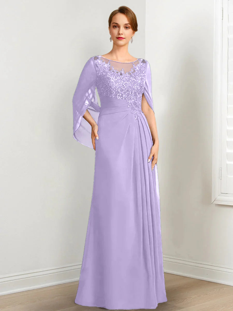 A-Line/Princess Mother Of The Bride Dresses With Applique