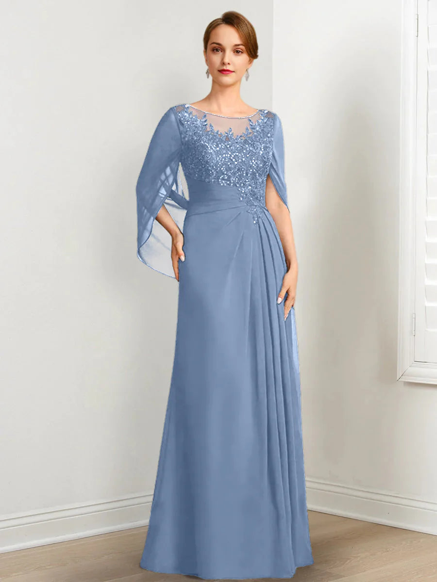 A-Line/Princess Mother Of The Bride Dresses With Applique