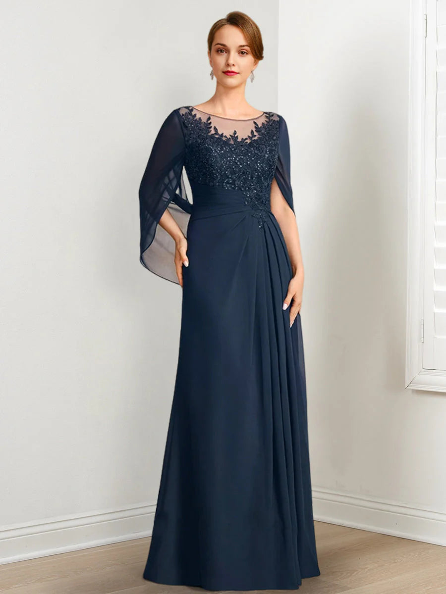 A-Line/Princess Mother Of The Bride Dresses With Applique