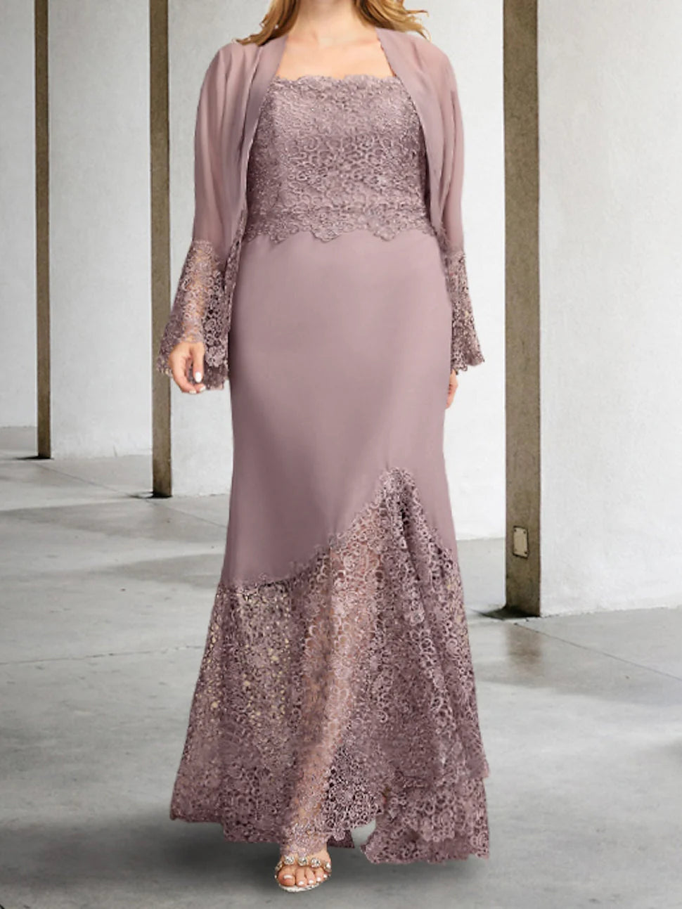 Sheath Mother Of The Bride Dresses With Jacket