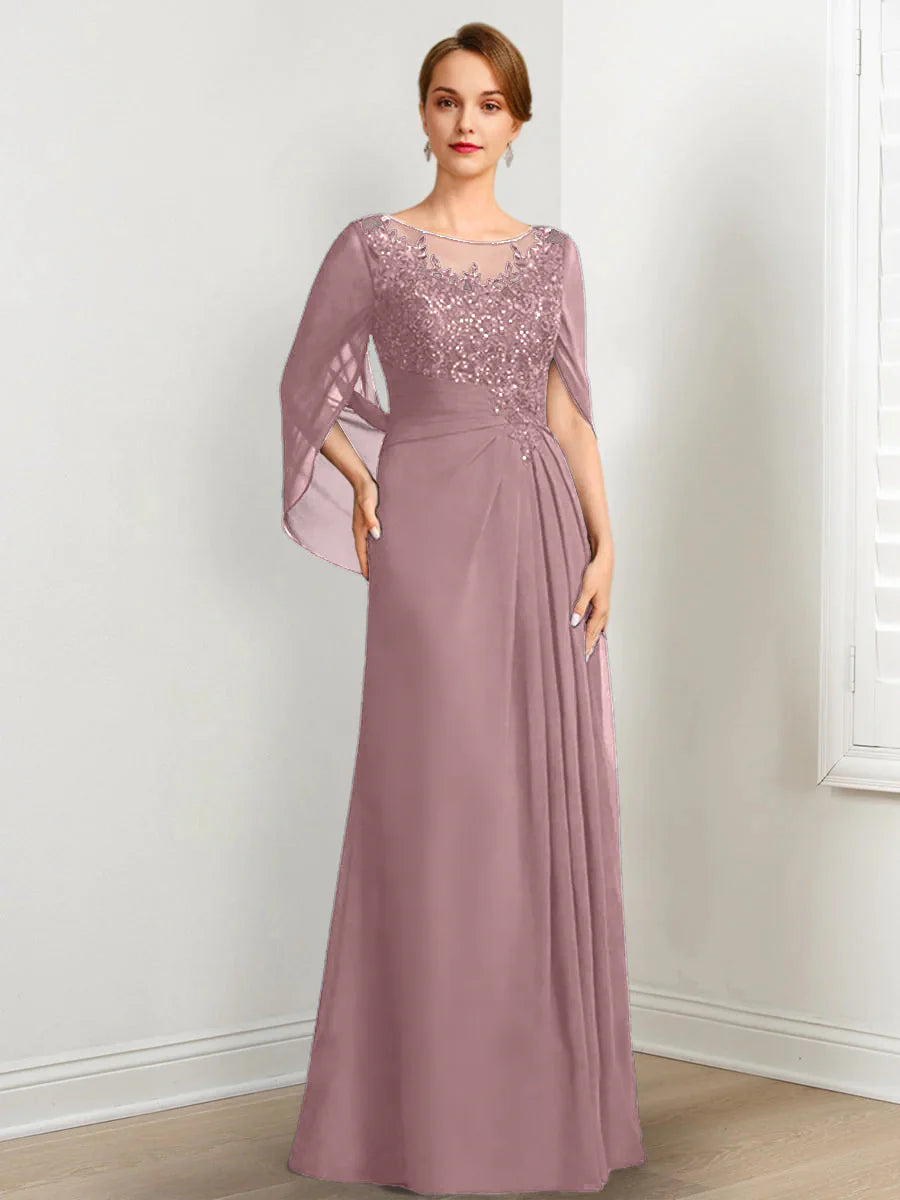 A-Line/Princess Mother Of The Bride Dresses With Applique