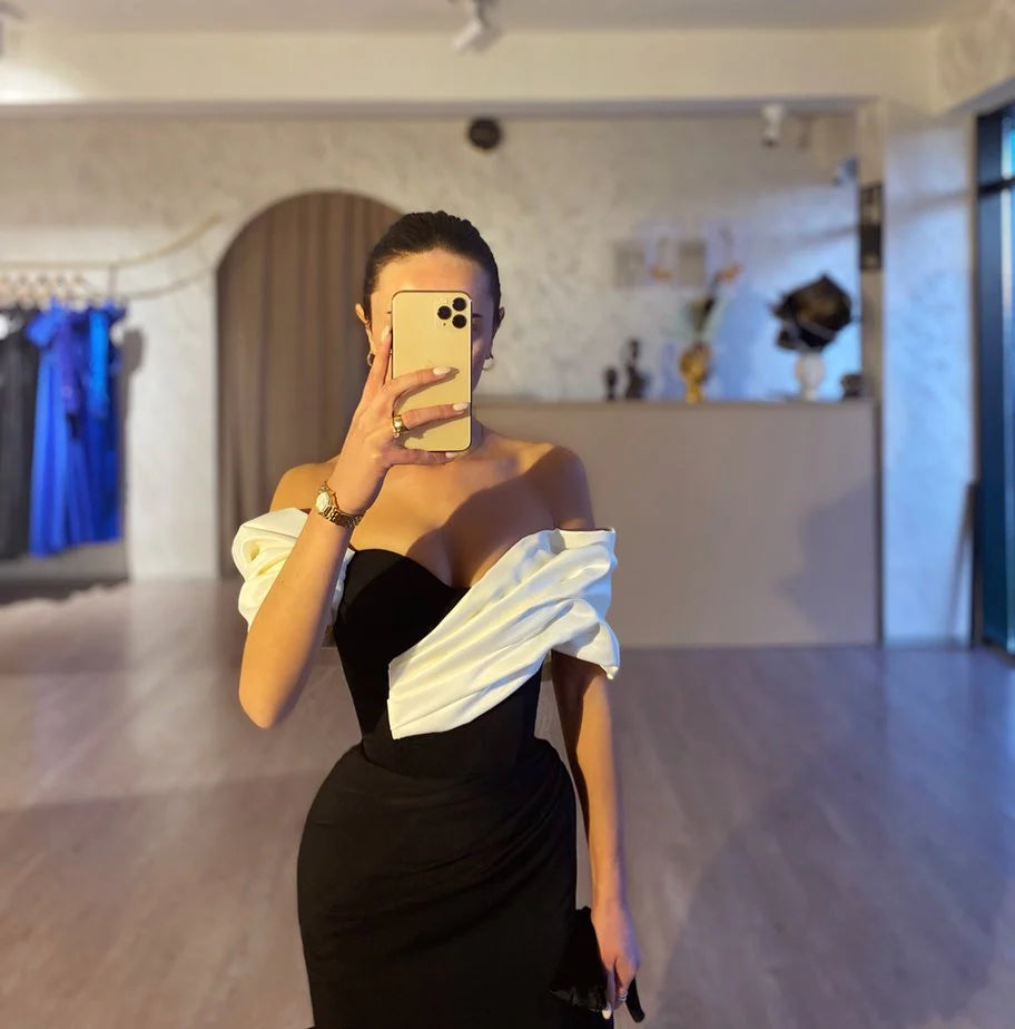 A-Line/Princess Strapless Sleeveless Floor-Length Long Formal Evening Dresses