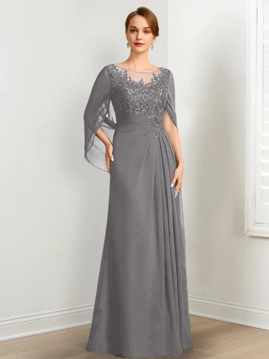 A-Line/Princess Mother Of The Bride Dresses With Applique