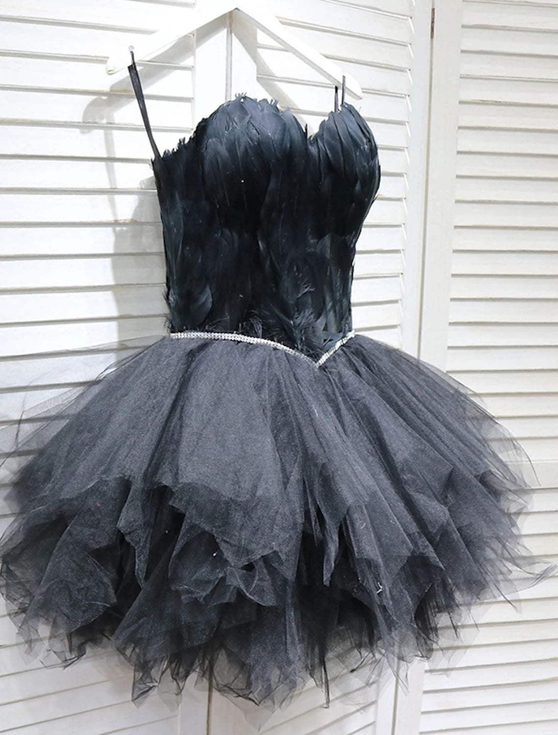 Little Black Dress Elegant Cocktail Dress Vintage Dress Dress Masquerade Prom Dress Black Swan Women's Cosplay Costume Homecoming Dress