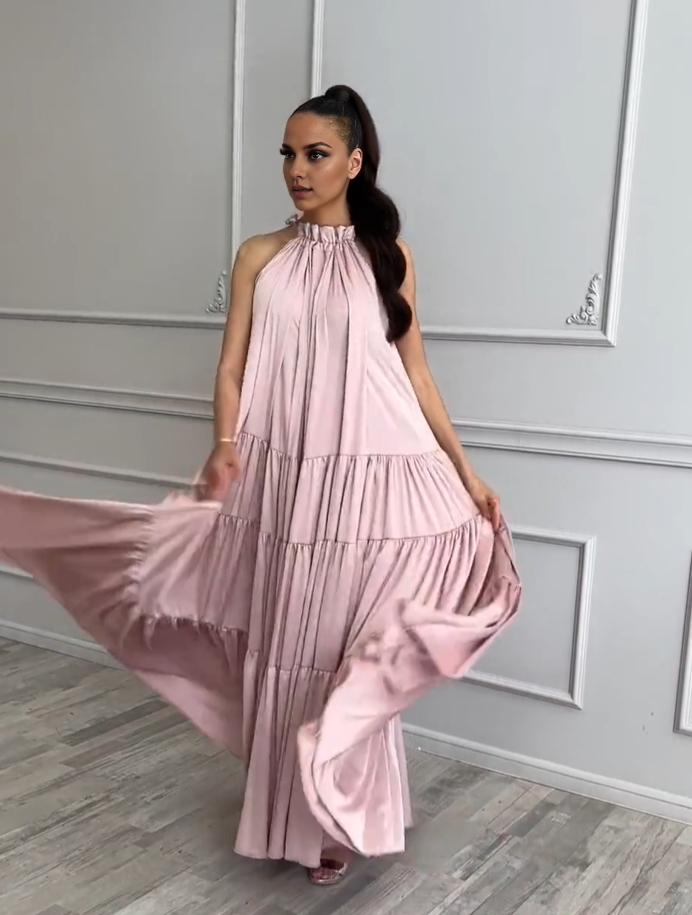 Robe Abaya en satin noir, robe fluide à volants, robe de cocktail élégante, robe de soirée grande taille, robe longue à volants, robe de bal 