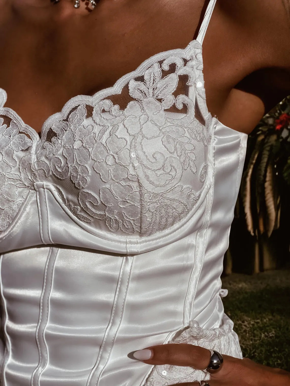 Boho Bridal Mini Wedding Party Gown With Train Bohemian Reception Dress Bachelorette Party Spaghetti Straps Dress Fringe Dress Tulle