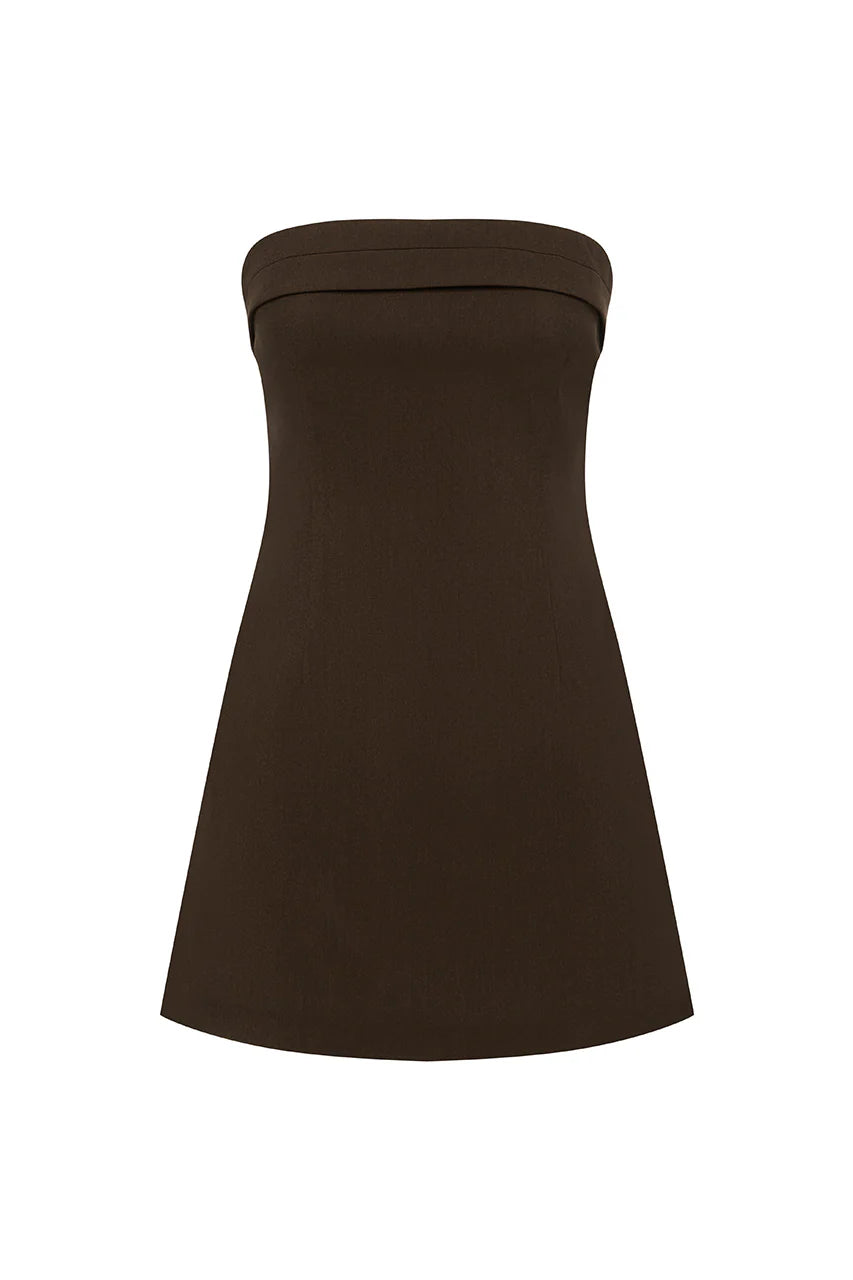 Chic Sheath/Column Strapless Sleeveless Backless Short-Mini Homecoming Dress