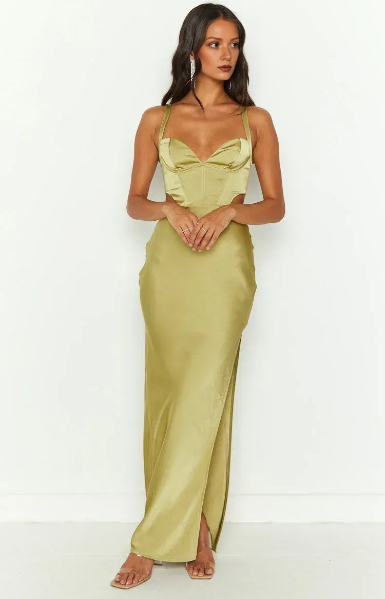 Classic Mermaid/Trumpet Regular Straps Sleeveless Zipper Up Floor-Length Prom Dress