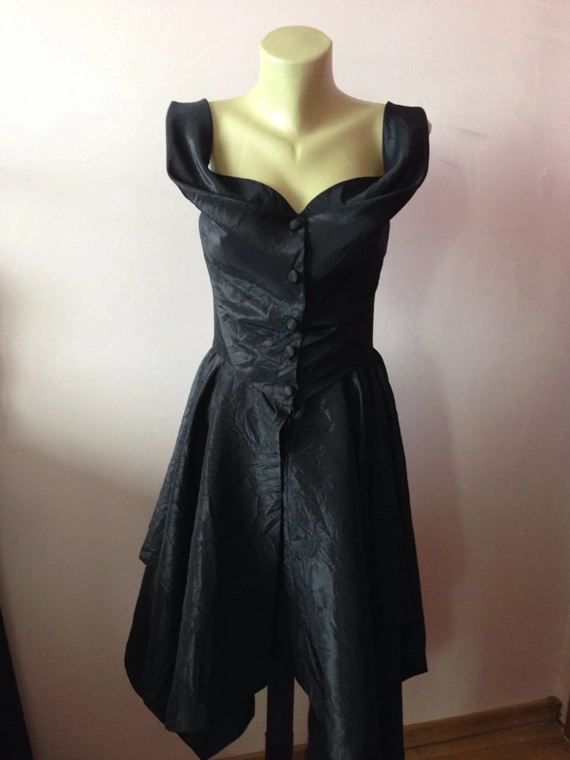 Vestido de noche asimétrico con corsé, vestido de fiesta negro con cuello halter, vestido de dama de honor para fiesta de boda, vestido formal de fiesta, vestido de cóctel 