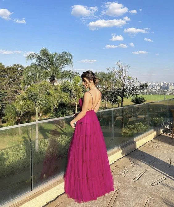 Vestidos elegantes de tirantes finos para fiesta formal, vestidos largos de noche formales / Tiendas con vestidos de fiesta 