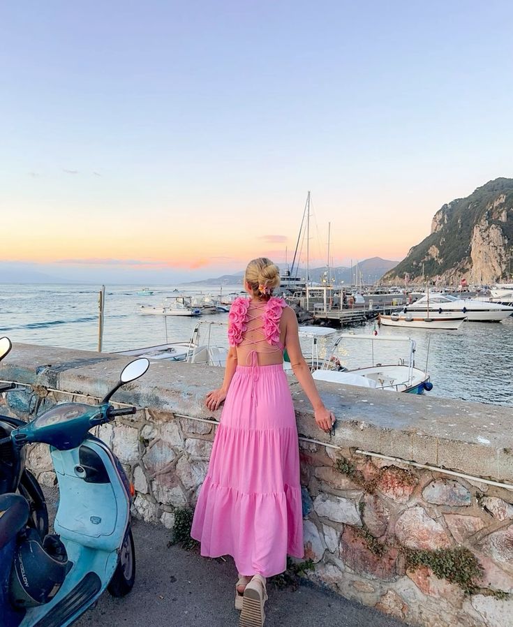 Vestido para fiesta formal, rosa, sexy, elegante, de gasa, sencillo, largo, de noche, para jardín, en tiendas con vestidos de graduación. 