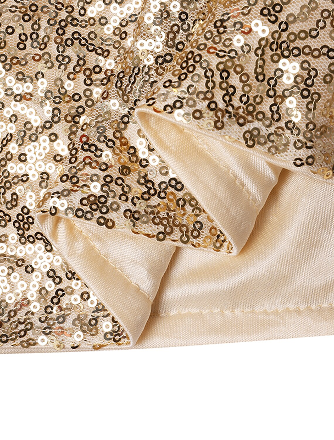 Women's Gold Sequin Dress Fringe Dress Gold Dress Party Dress Sparkly Dress Homecoming Dress Mini Dress Silver Black Short Sleeve Spring Fall V Neck Fashion Wedding Guest