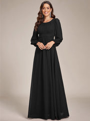 mother of the bride dress empire waist Weitese Chiffon - Dress Style:Dress ONLY BABARONI Stretch Satin Mist Raglan Sleeve Feel confident and stylish