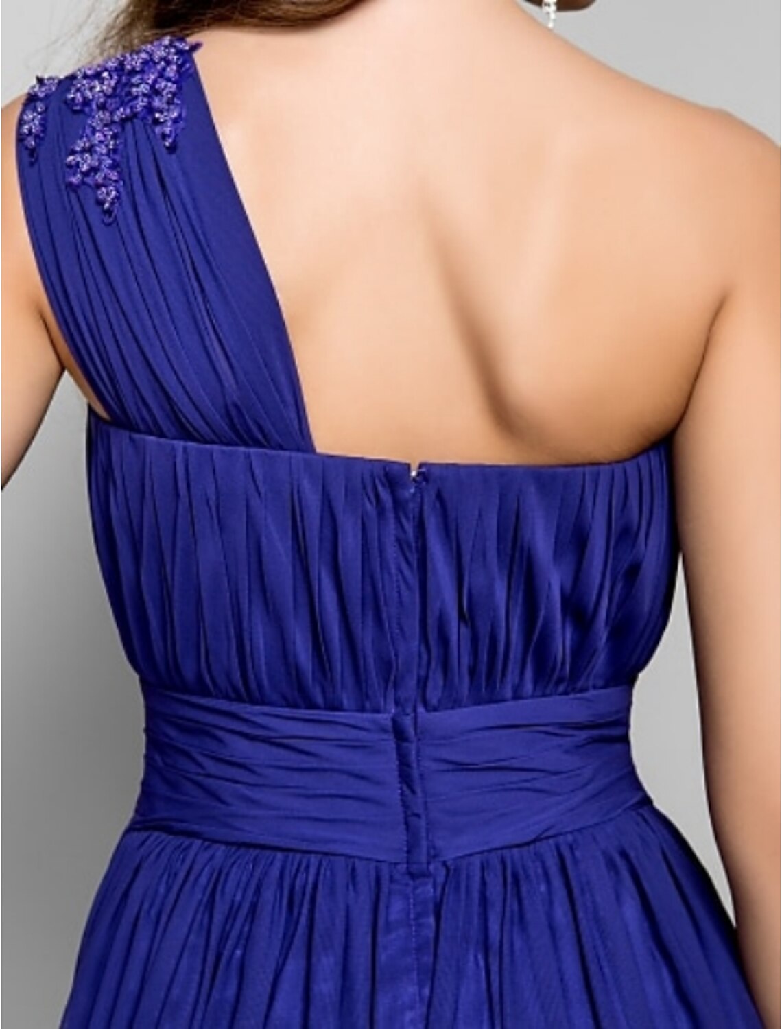 Weitese sheath dress modeled for a formal occasion.