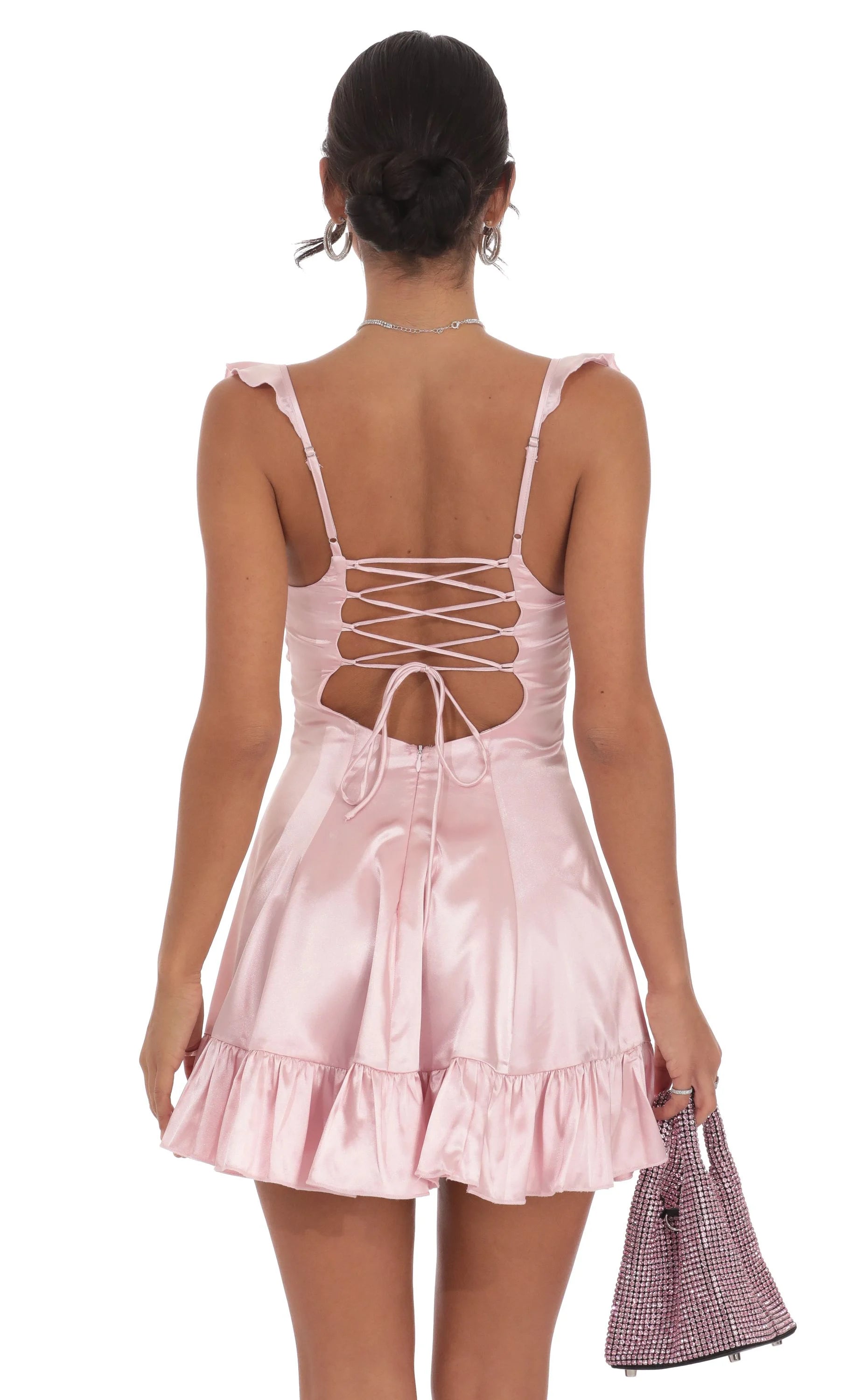 Elegant A-Line/Princess Sweetheart Neck Sleeveless Open Back Short-Mini Homecoming Dresses