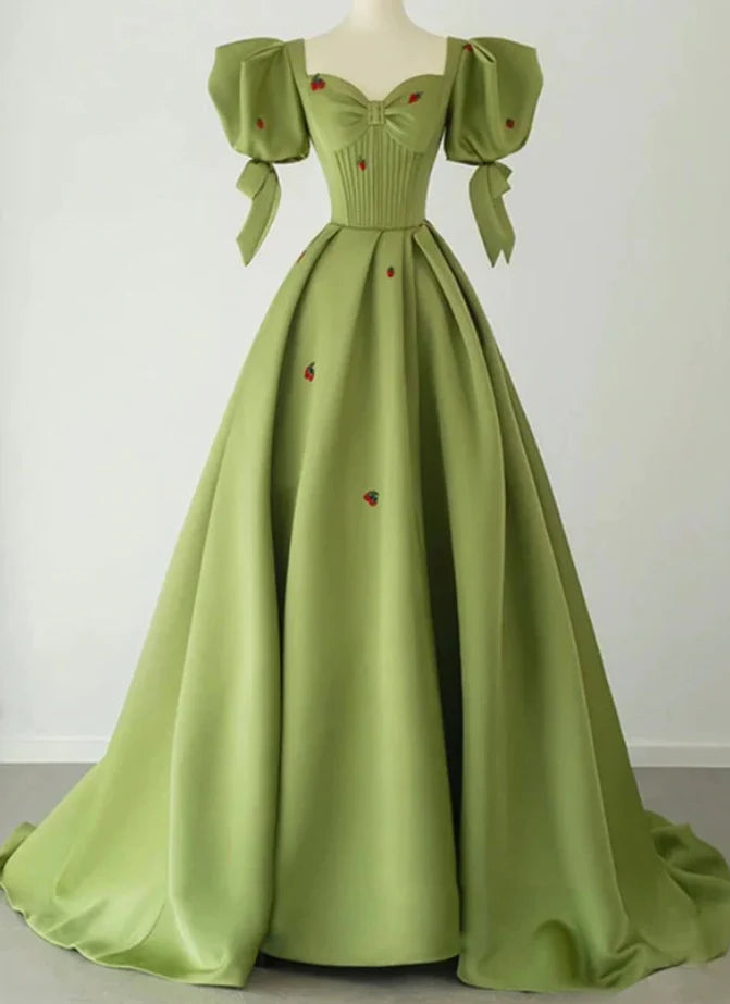 Weitese Formal Women's Dresses Prom Dresses Strawberry Long Prom Dress Evening Gown Prom Dresses Stores