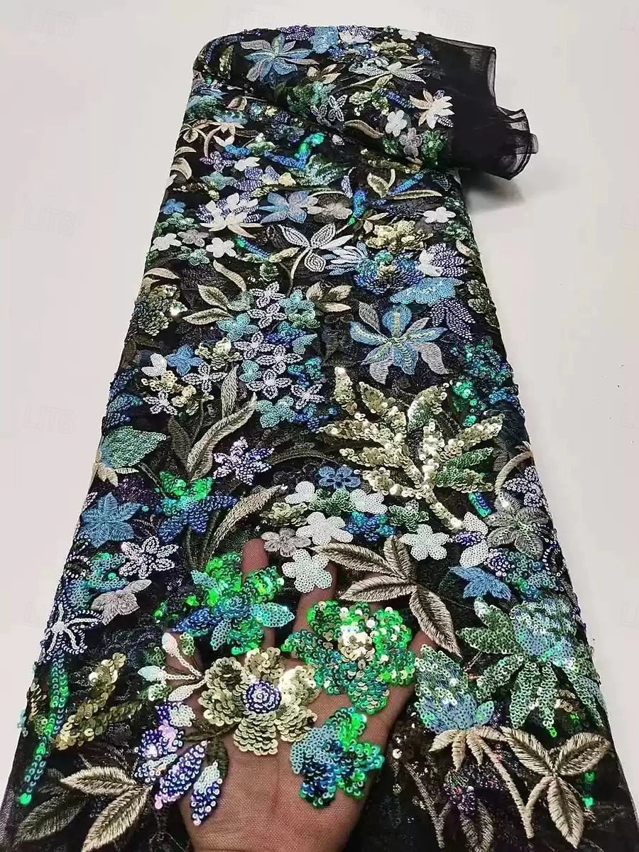 Exquisite Mermaid Sleeveless Boat Neck Satin Flower Floor-Length Mother Of The Bride Dress