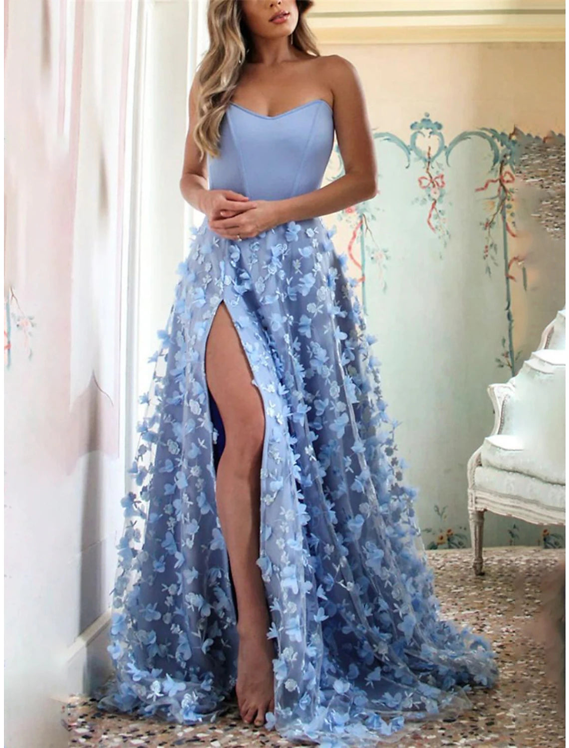 Weitese Women's Black Dress Prom Dress Party Dress Long Dress Maxi Dress Black Pink Red Sleeveless Pure Color Drawstring Fall Winter Autumn Strapless Fashion Winter Dress Wedding Guest Evening Party