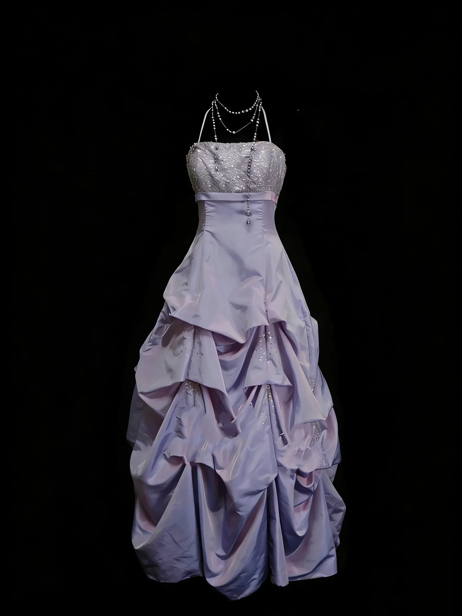 Fairy A-Line Strapless Sweetheart Sleeveless Zip Back Floor-Length Homecoming Dress