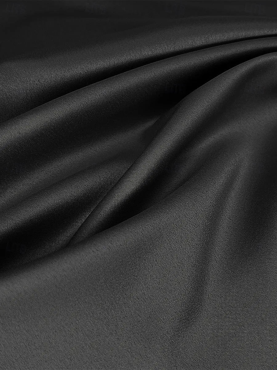 Fashion A-Line/Princess Scoop Neck Sleeveless Satin Appliques Asymmetrical-Length Mother of the Bride Dress