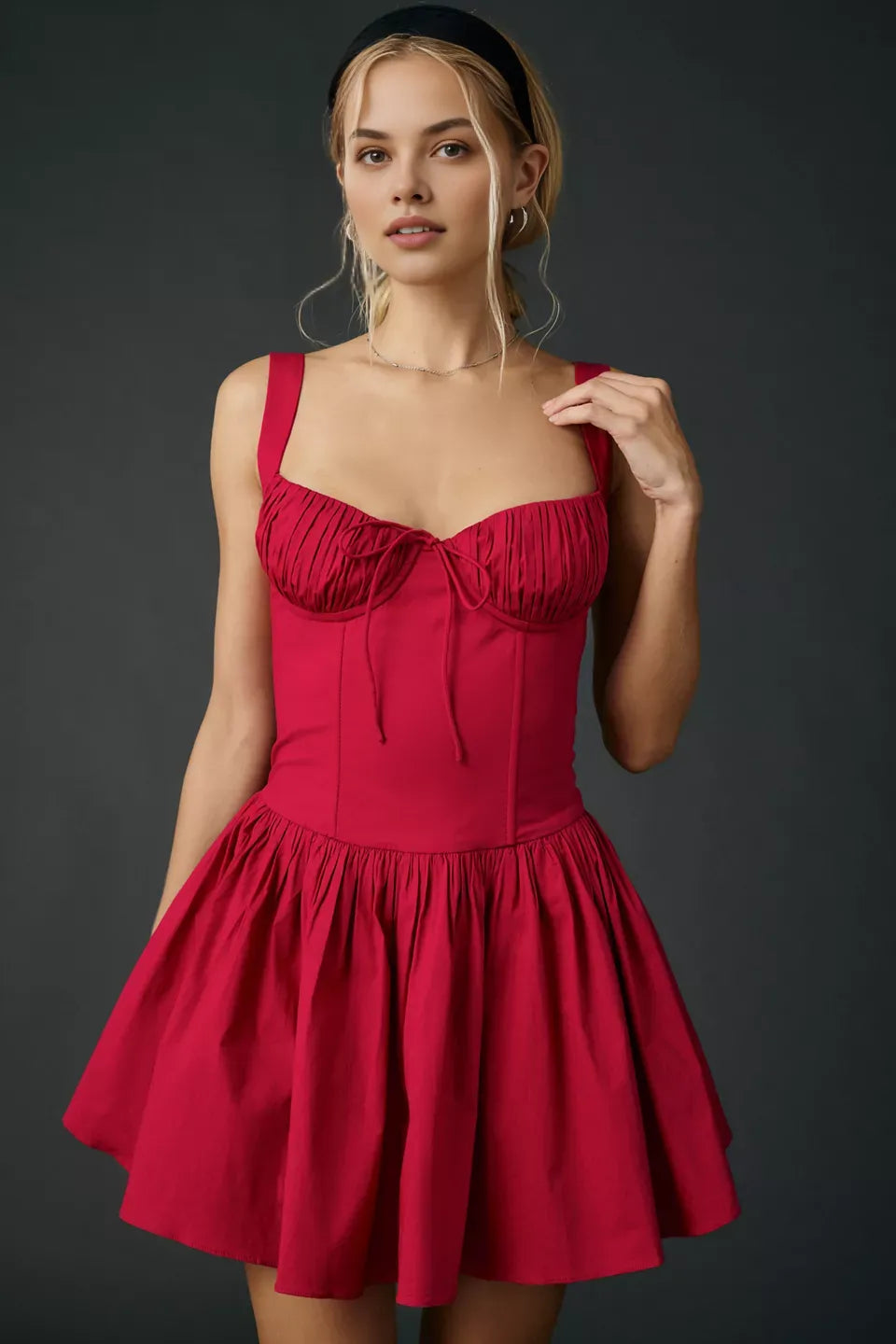 Fashion A-Line Sweetheart Sleeveless Backless Short-Mini Homecoming Dress