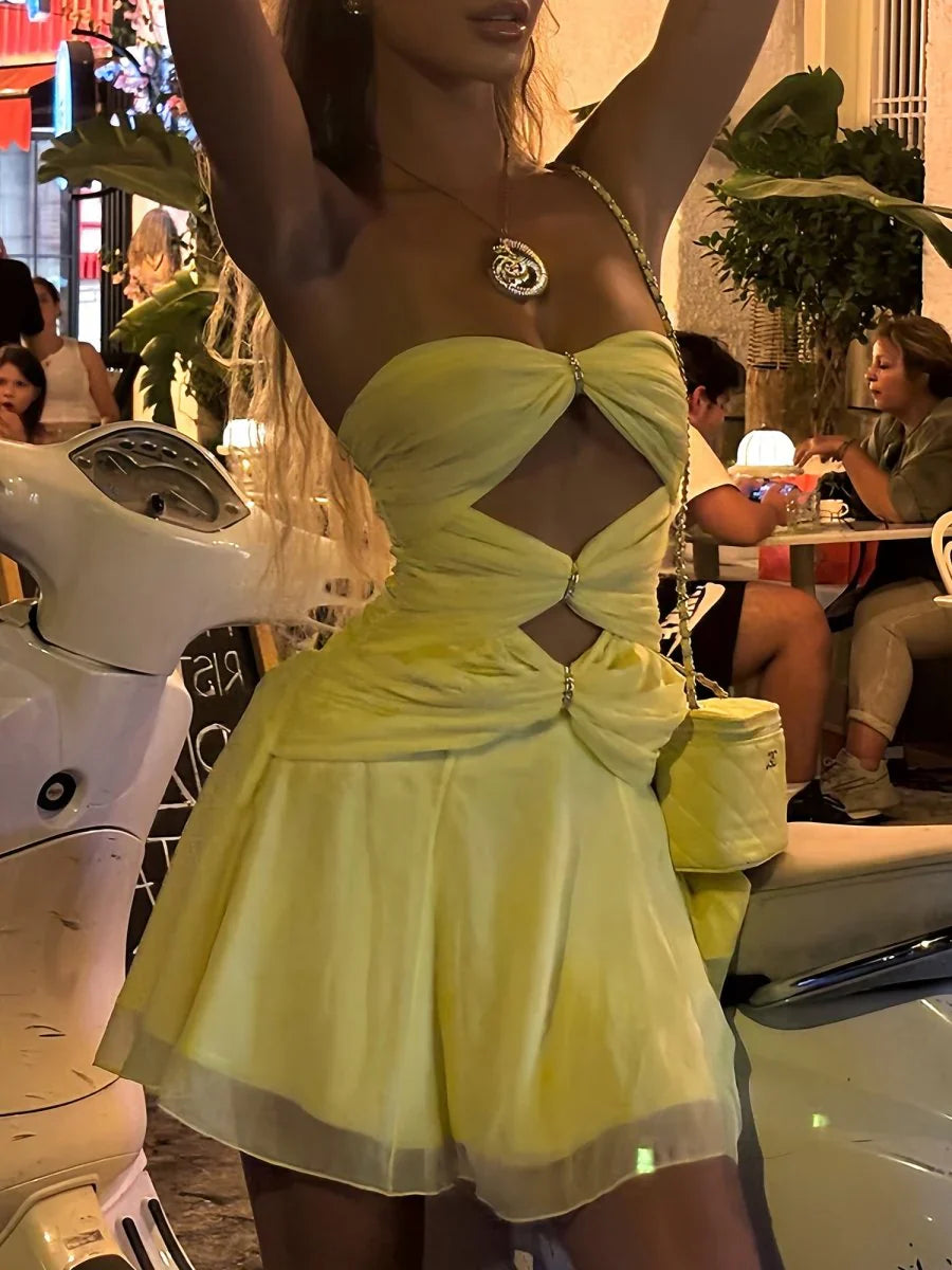 Fashionable A-Line/Princess Sweetheart Sleeveless Zipper Up Short-Mini Homecoming Dress