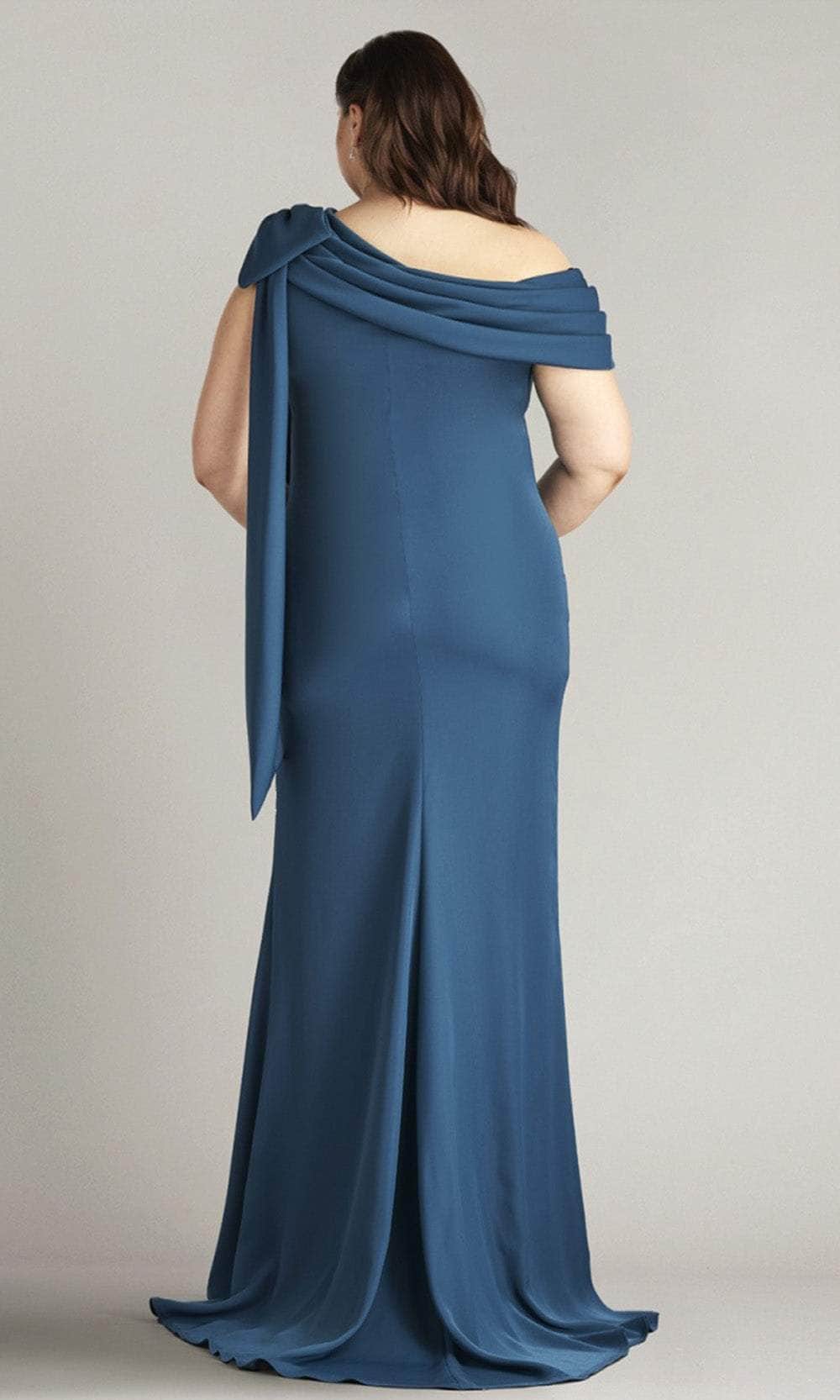 Prom Dresses Shops Draped Asymmetric Neck Formal Gown Sleeveless Formal Dress Floor Length Prom Clothing Formal Women's Dresses Plus Size Formal Dresses