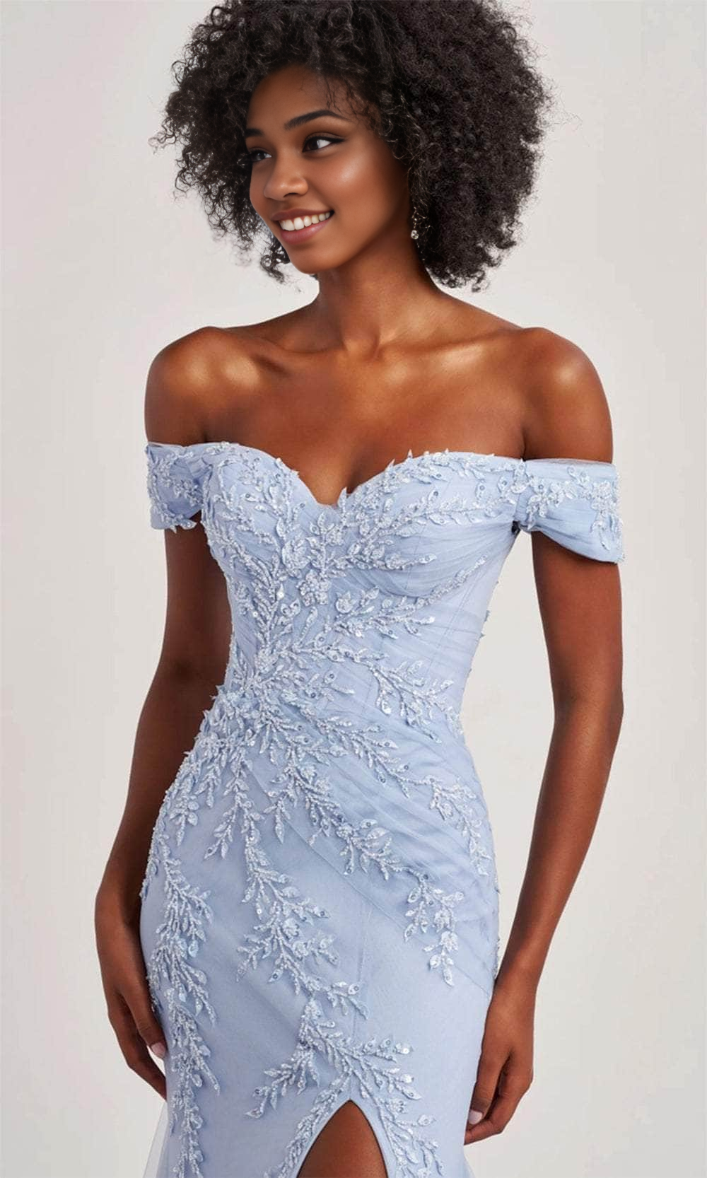 Prom Dresses Shops Off Shoulder Gown Sleeveless With Slit Formal Dress Floor Length Prom Clothing Formal Women's Dresses