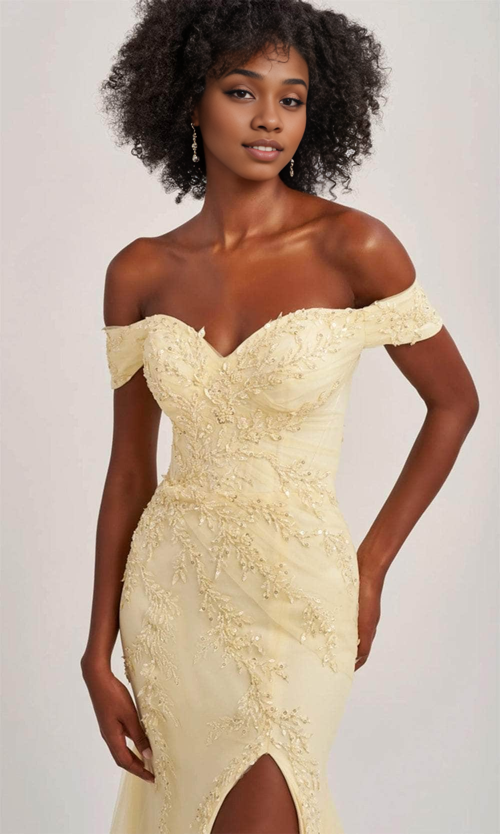 Prom Dresses Shops Off Shoulder Gown Sleeveless With Slit Formal Dress Floor Length Prom Clothing Formal Women's Dresses