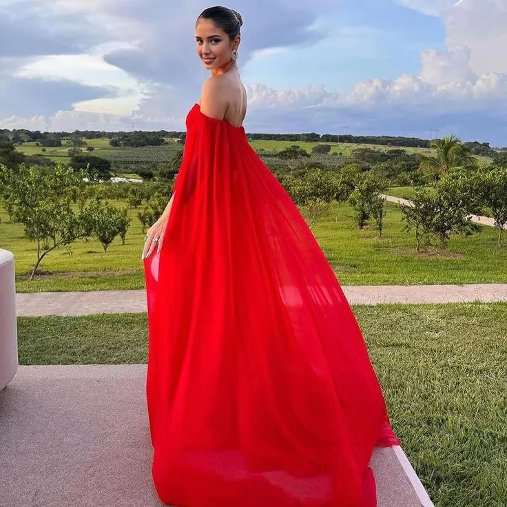 Weitese Dress Prom Dress Stores Red Off Shoulder A-Line Long Formal Prom Dress Evening Gown Party Dress Formal Women's Dresses