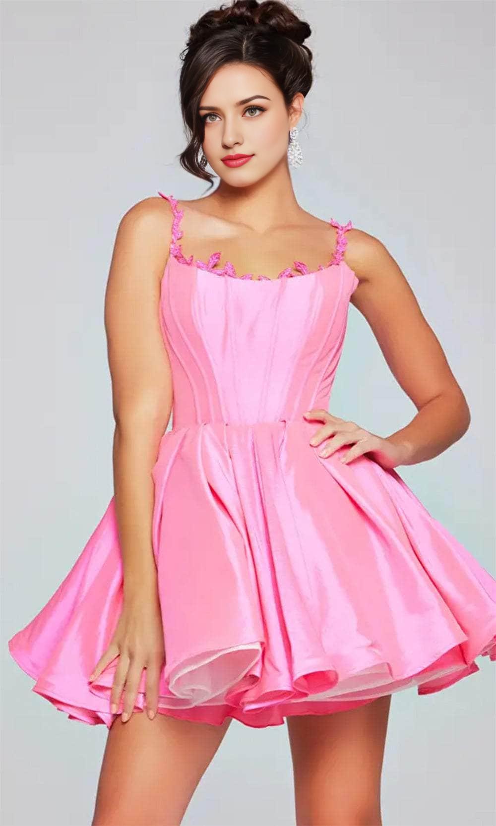 Formal Wear Dresses/ Thin Straps Lace Appliqued Straps Corset Pleated Cocktail Dress/ Homecoming Dress/Evening Dresses For Women