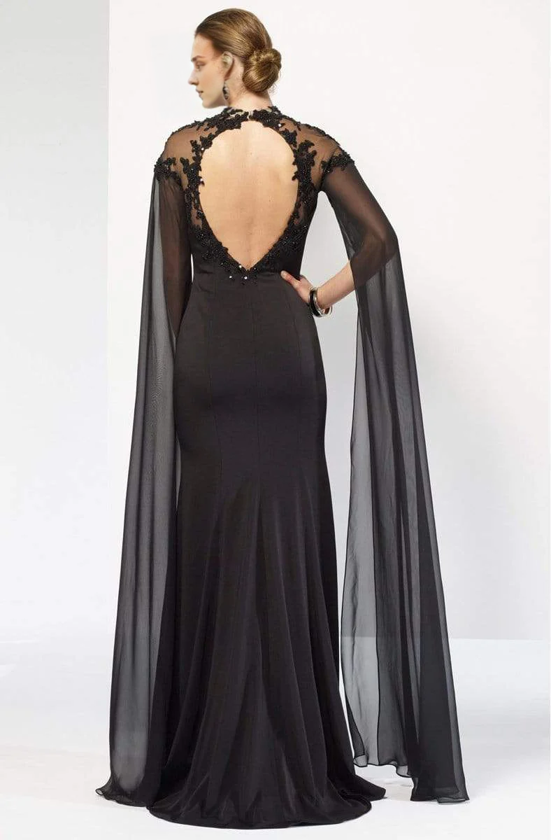 Weitese Stores With Prom Dresses Special Occasion Collection Half Hight Neck Flutter Sleeve Mermaid Sequins Prom Dress Formal Women's Dresses