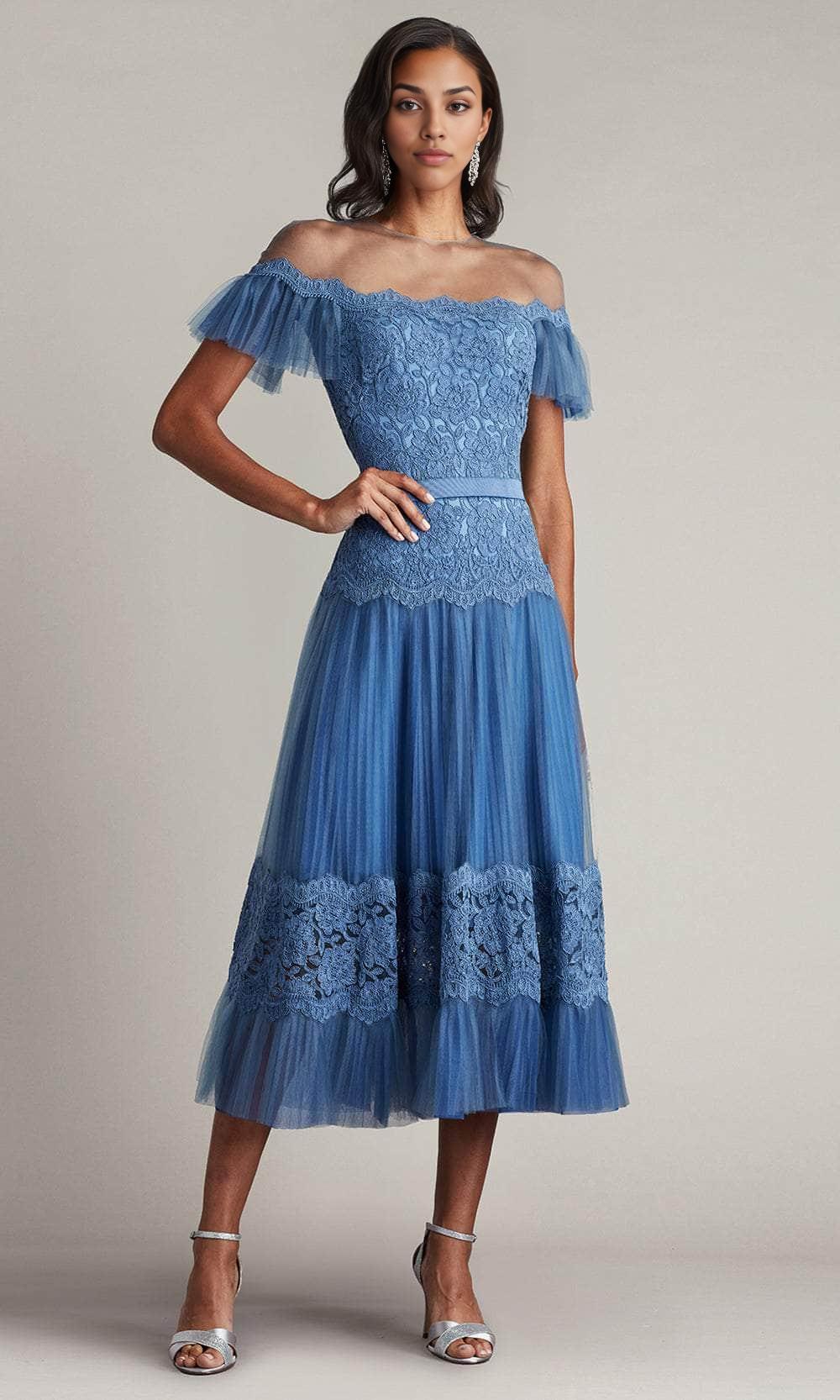 Formal Women's Dresses Handmade Flutter Sleeve A-Line Dress Off Shoulder With Applique Prom Dress Formal Dresses Prom Dresses Stores