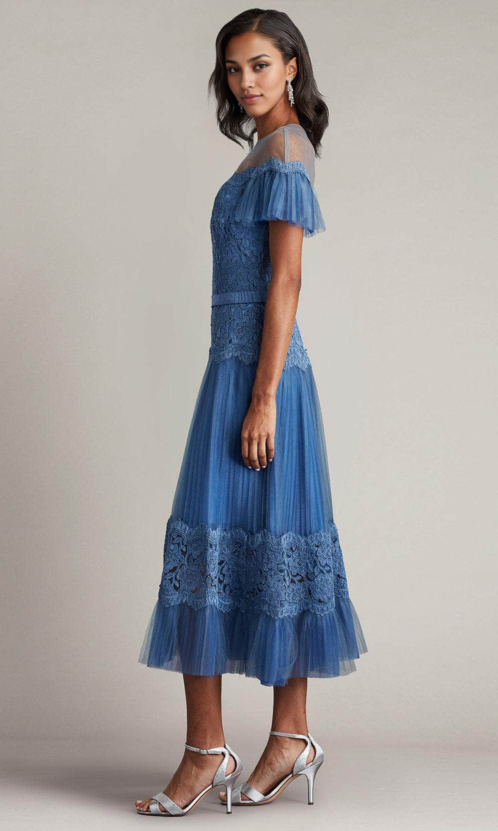 Robes de soirée pour femmes, faites à la main, manches flottantes, robe trapèze, épaules dénudées, avec appliques, robe de bal, robes de soirée, magasins de robes de bal 