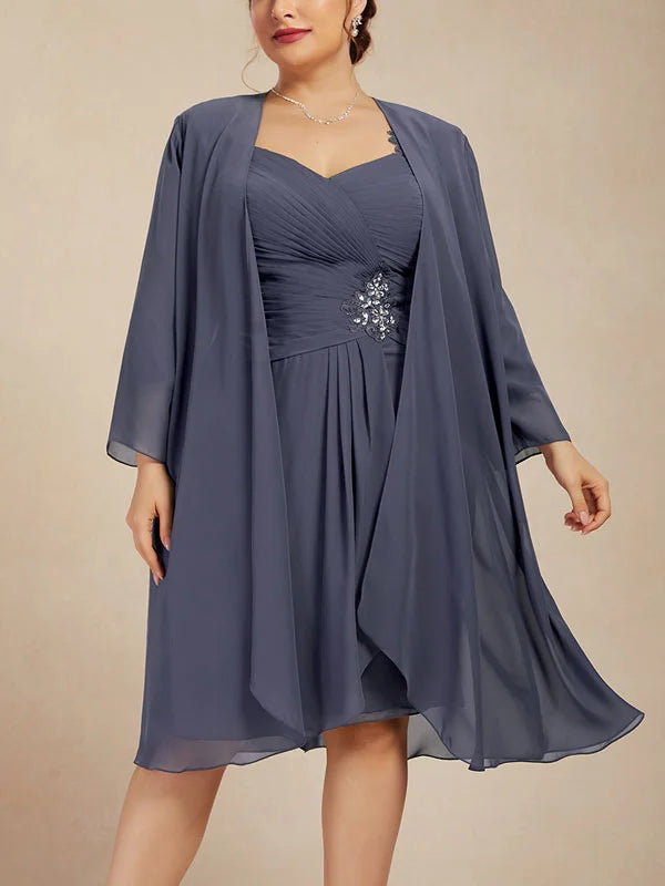 Formal Women's Dresses Waist Chiffon Simple Temperament Bridal Mother Dress Free Custom Size Mother of the Bride Dress