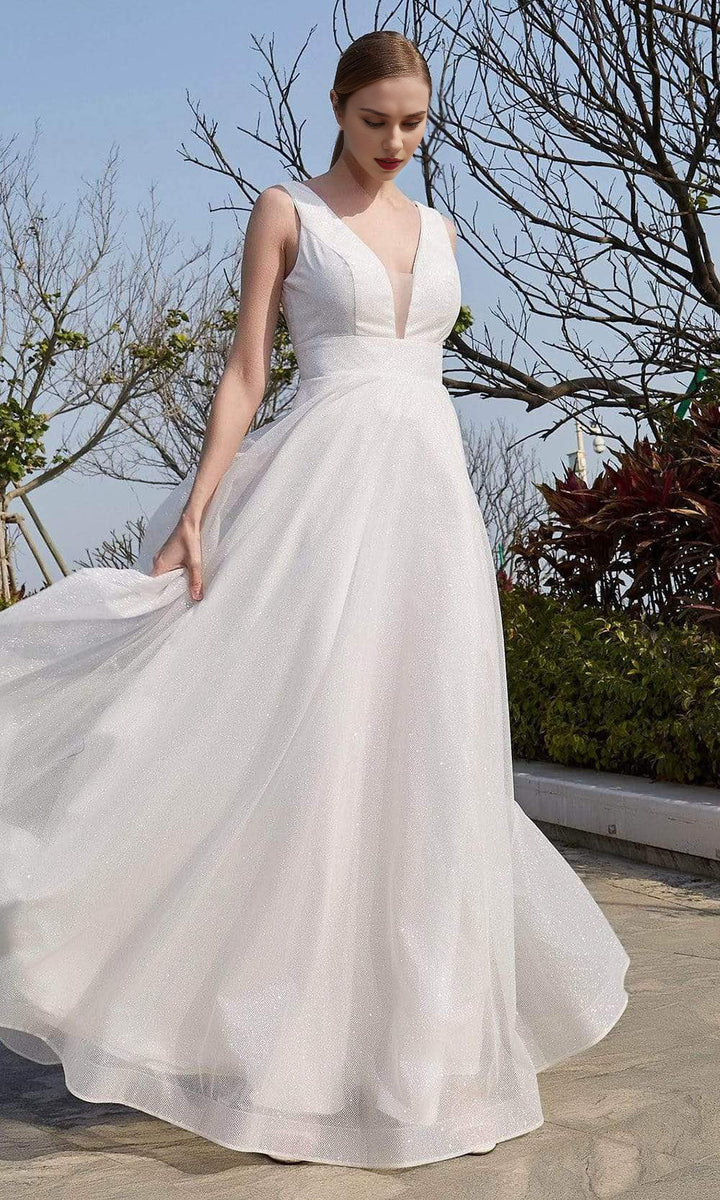 Gowns Evening Dresses/ V Neck Sleeveless Glittered A-line Floor length Prom Dress/ Evening Dresses/ Formal Women's Dresses/ Prom Dress Shops