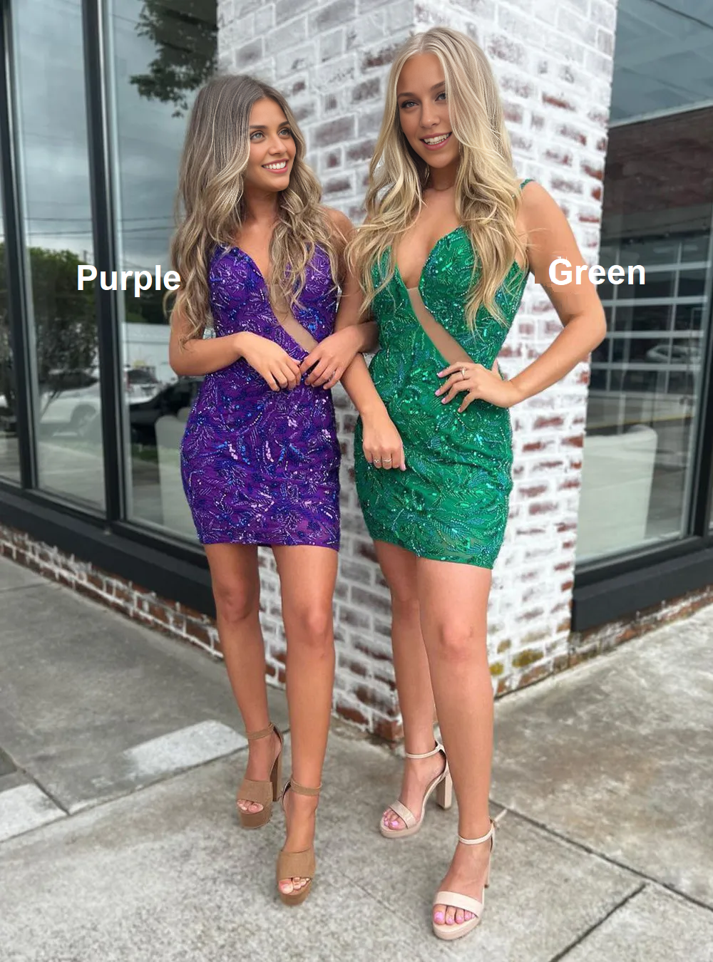 Weitese Prom Dress Store Trendy Spaghetti Straps Pink Short Homecoming Dress with Embroidery Formal Women's Dresses