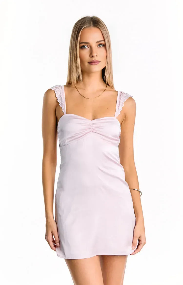 Lace Straps Short Graduation Homecoming Dresses Ruffle Backless Sleeveless Unique Backless Party Dresses