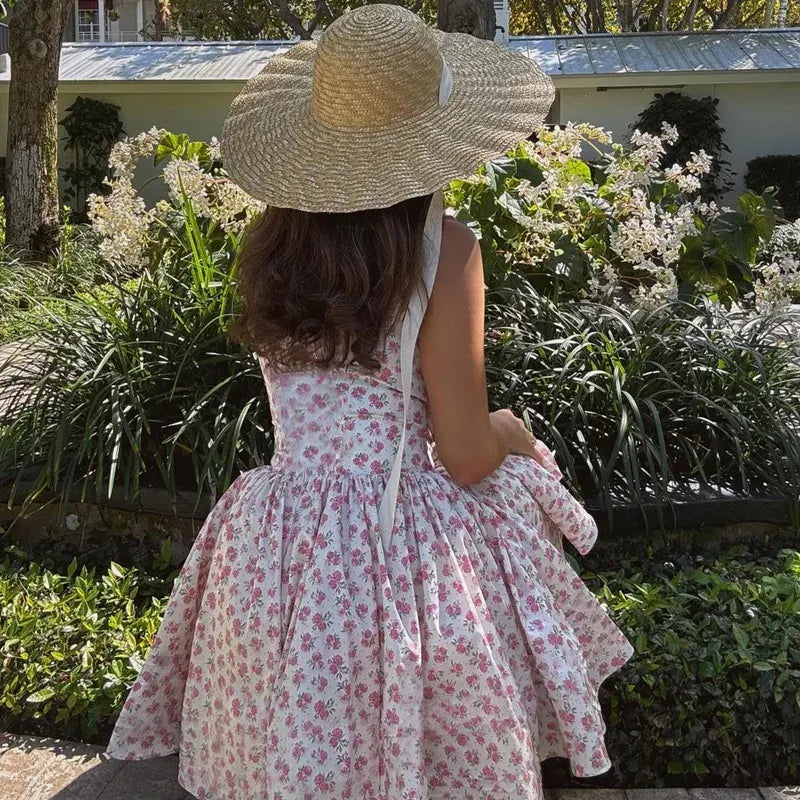 Lovely A-Line Off-the-Shoulder Floral Print Lace Trim Pink Short Homecoming Dress