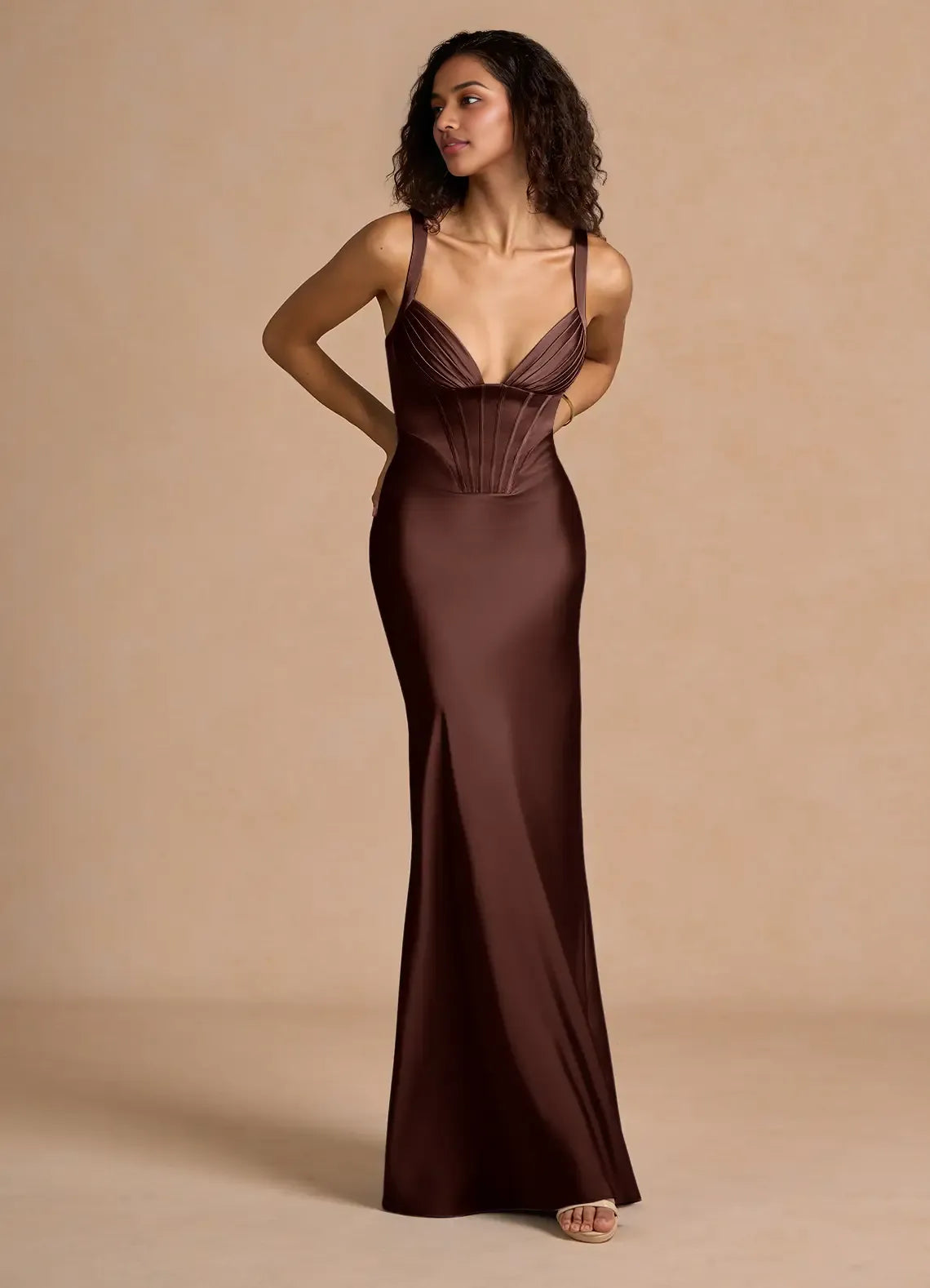 Luxurious Sheath Sweetheart Neck Sleeveless Lace-Up Floor-Length Evening Dress