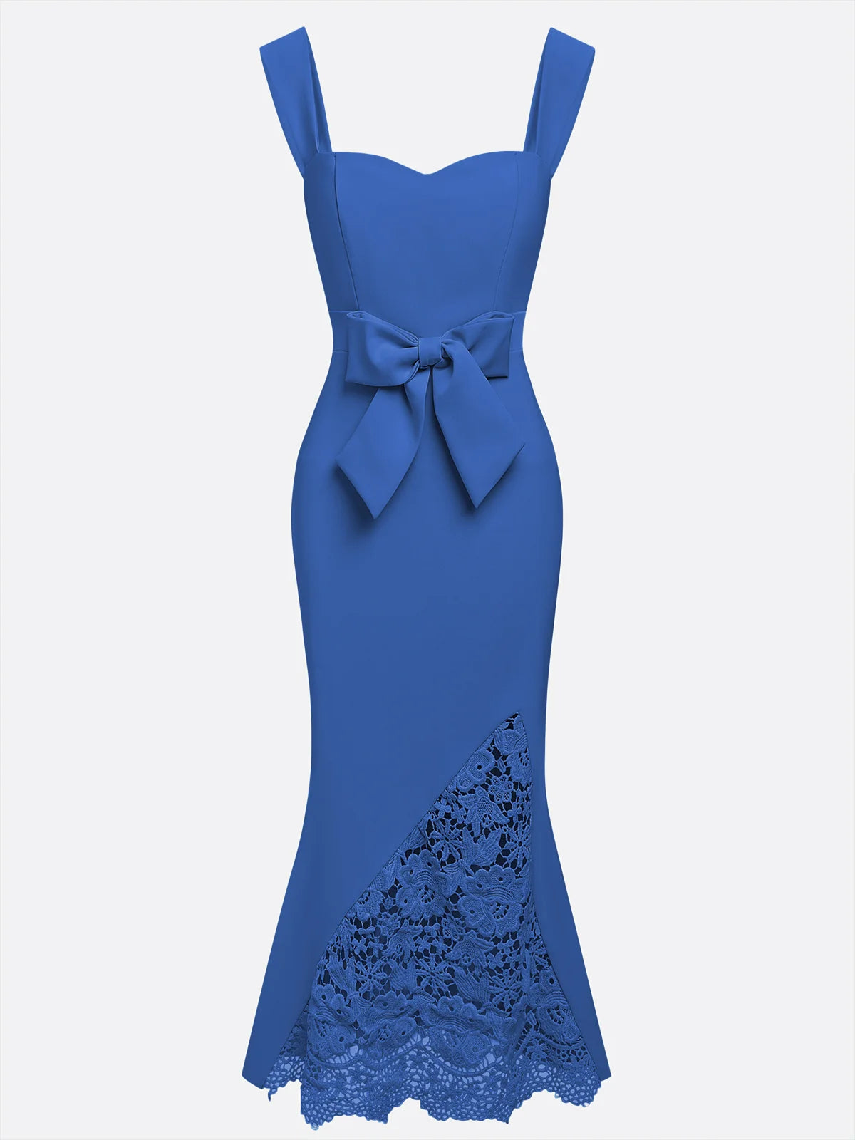 Modern Mermaid Sweetheart Neck Sleeveless Back Zip Ankle-Length Evening Dress