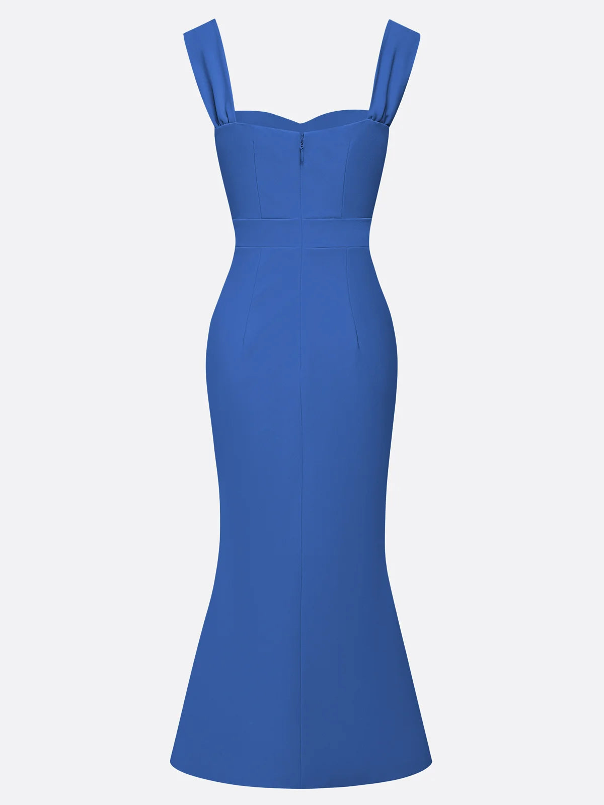 Modern Mermaid Sweetheart Neck Sleeveless Back Zip Ankle-Length Evening Dress