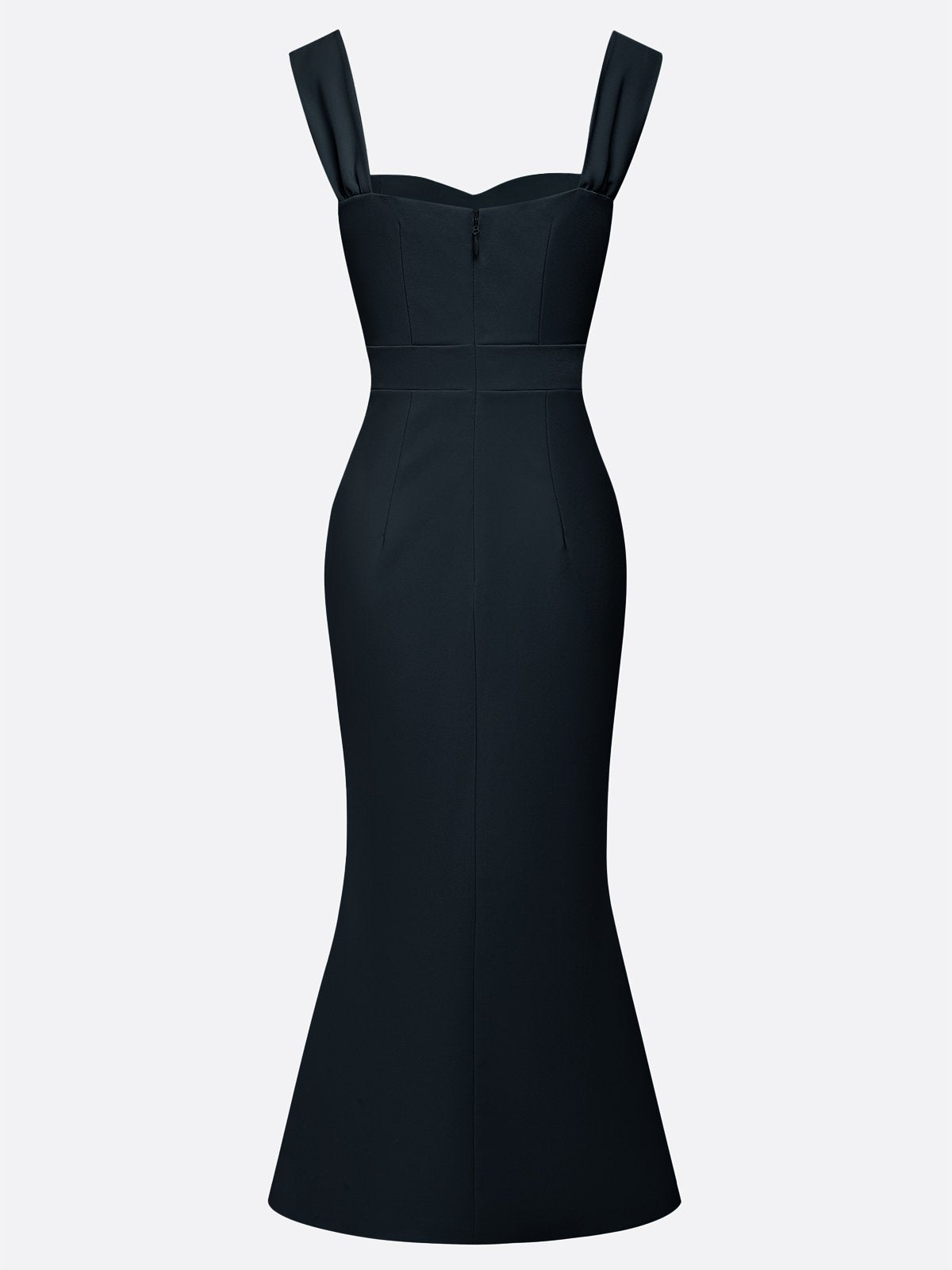 Modern Mermaid Sweetheart Neck Sleeveless Back Zip Ankle-Length Evening Dress