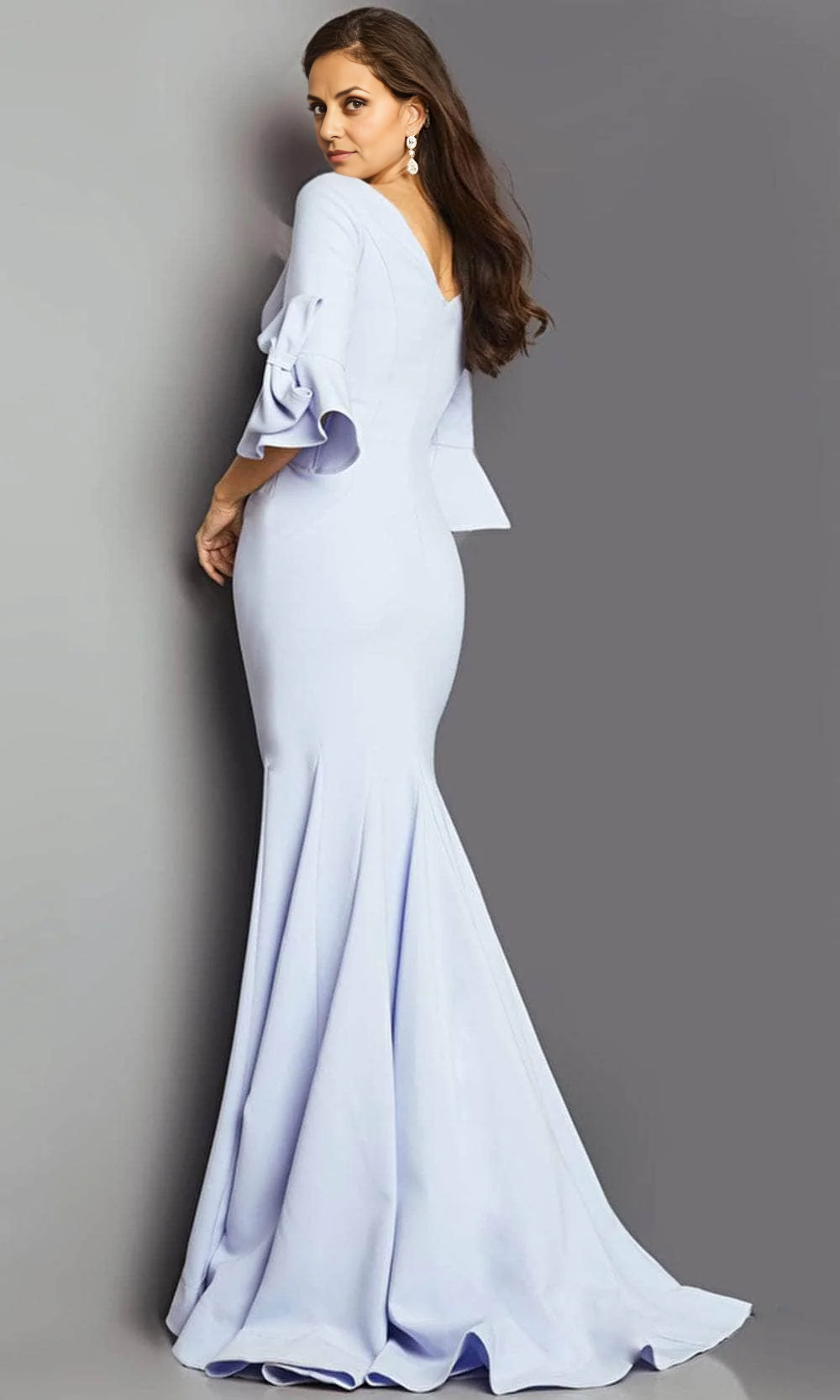Weitese Stores With Prom Dresses Bateau Evening Mother of the Bride Dress 3/4 Sleeves Prom Gown Formal Women's Dresses