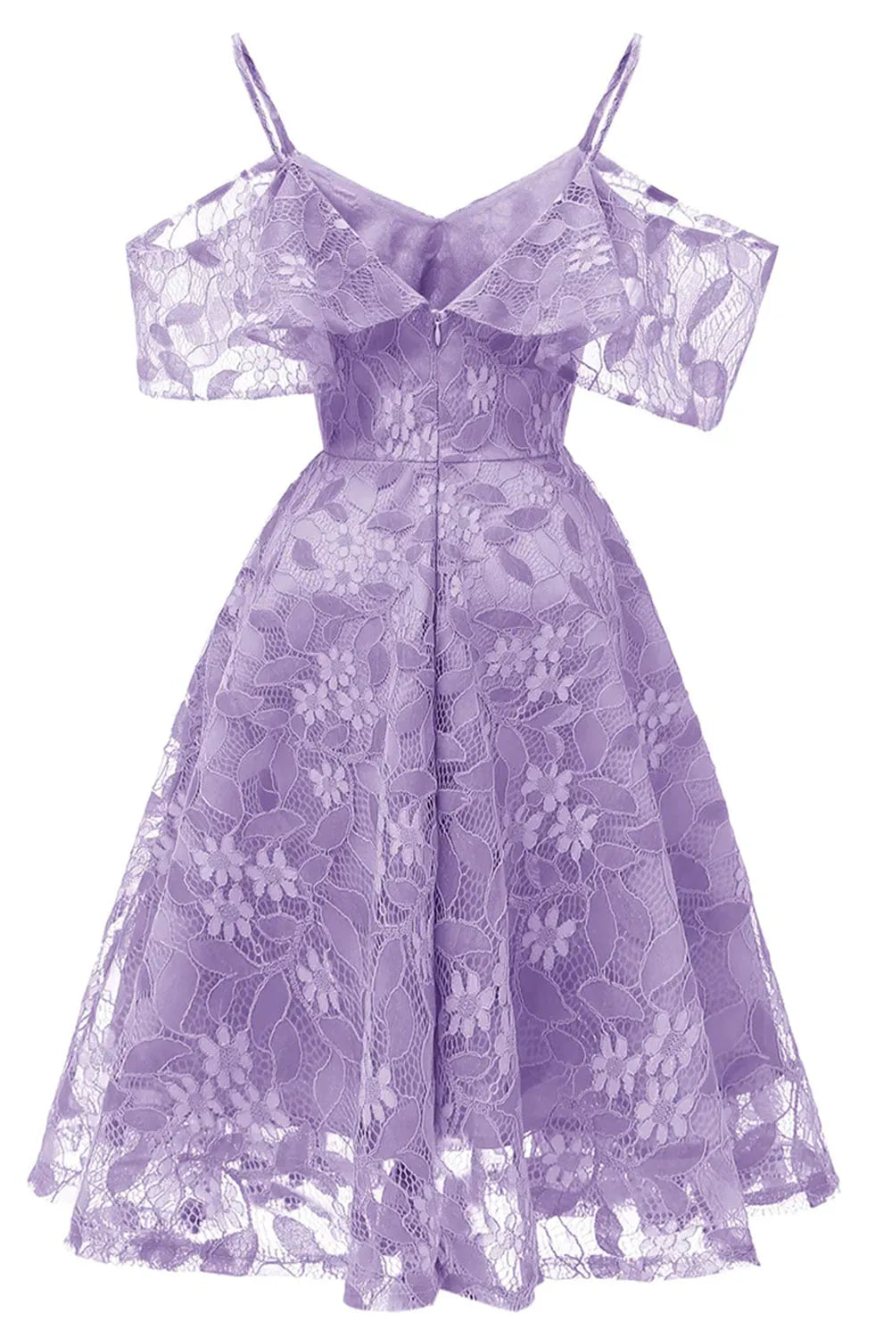 Robe de soirée à épaules dénudées avec appliqués 