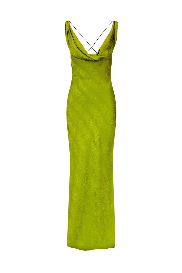 Weitese Formal Wear Dresses Green Backless Elegant Long Party Dress with Slit Prom Dresses Shops Formal Women's Dresses