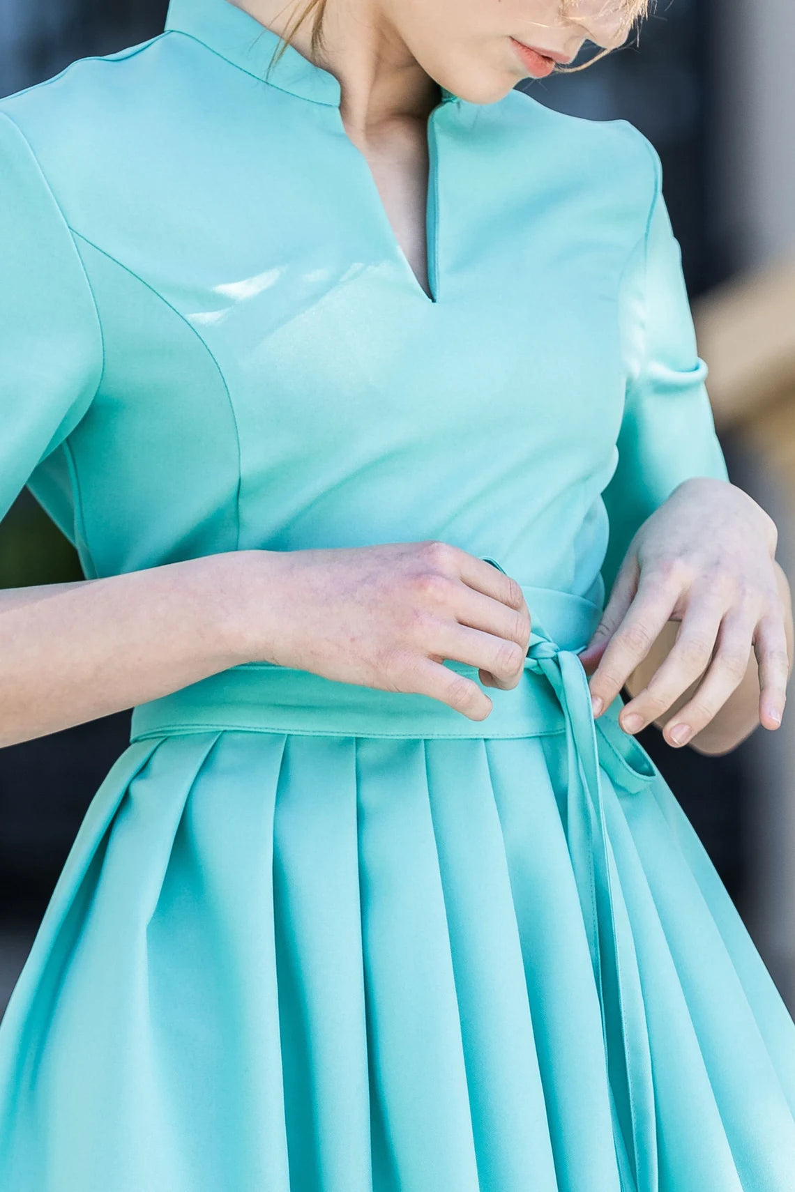 Robe longue plissée, robe de soirée, robe d'invitée de mariage, robe longue au sol, robe de demoiselle d'honneur, vêtements grande taille, robe de bal bohème 